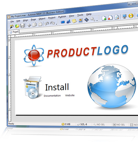 Autorun CD/DVD Menu Creator for Windows