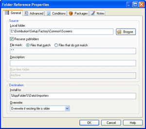 Folder References