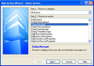 Extensive Action Library