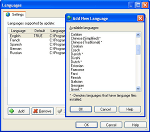 Language Support
