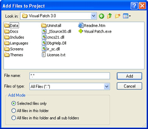 Adding Files