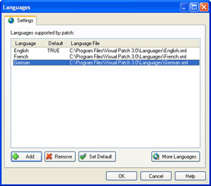 Language Support