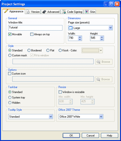 Graphics_users_guide_lesson_1_project_settings