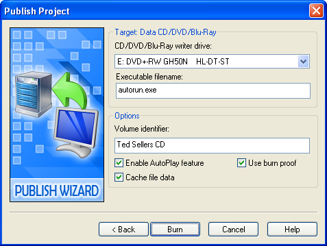 Graphics_users_guide_lesson_9_publish_burner_selected