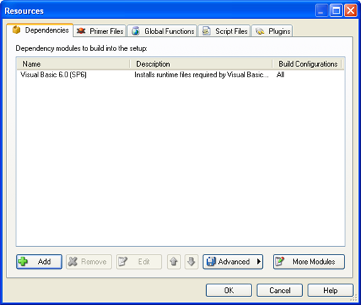 setup Manufacturing 6.0 runtime module