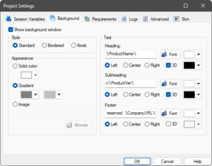Background Window