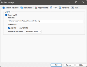 Install Logging